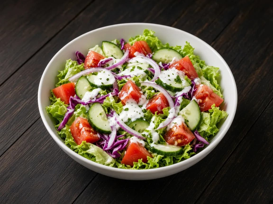 Kleiner gemischter Salat